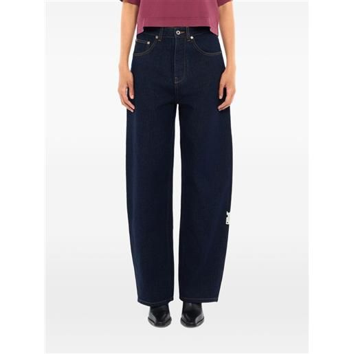 Off-White jeans con passanti per cintura - blu