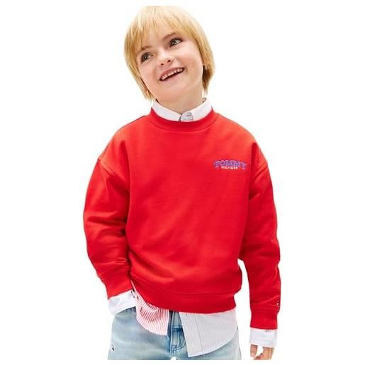 Tommy Hilfiger monotype graphic sweatshirt kb0kb10255 felpe bambini e ragazzi (pacco da 1)