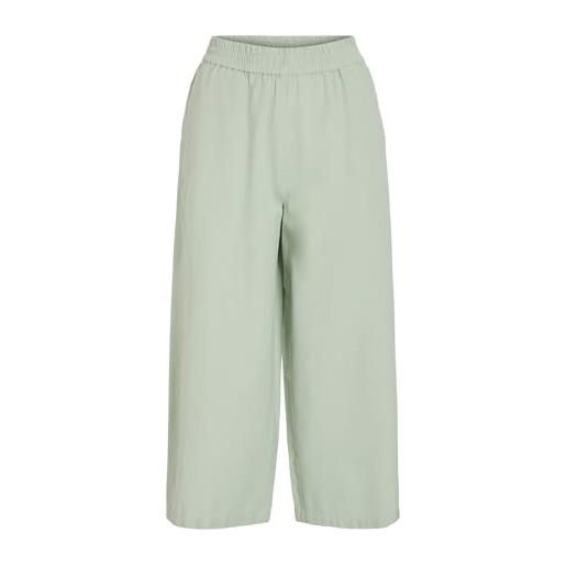 Vila cropped trousers high waist
