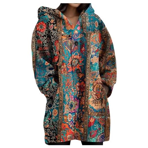 Generico cardigan donna lungo morbido maglione oversize casual autunno inverno | materiale resistente e facile da curare, lavaggio delicato consigliato, mantiene forma e comfort per un utilizzo prolungato