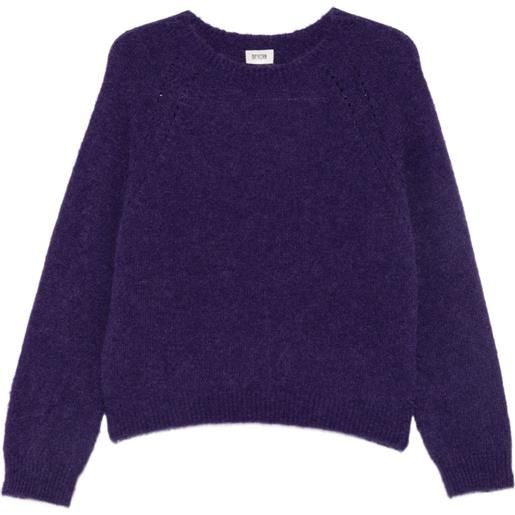 Drykorn pemiri raglan-sleeve sweater - viola