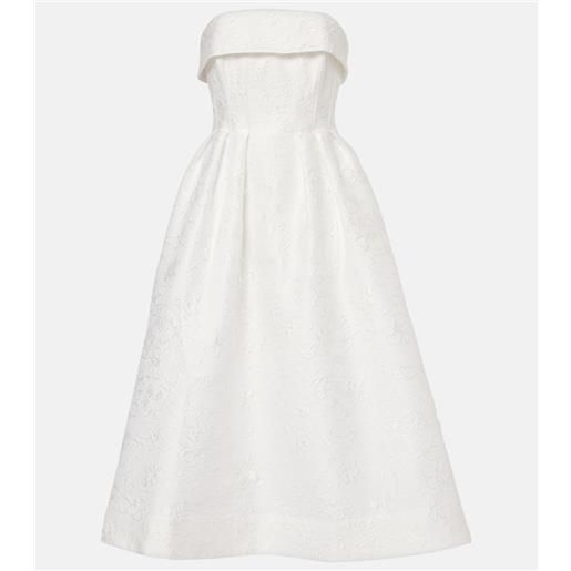 Rebecca Vallance sposa - abito bustier esther in broccato