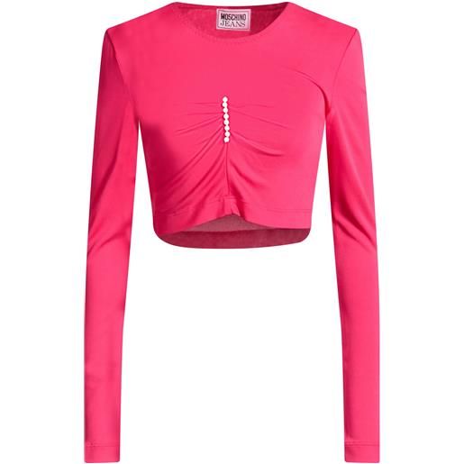 MOSCHINO JEANS - top - fucsia
