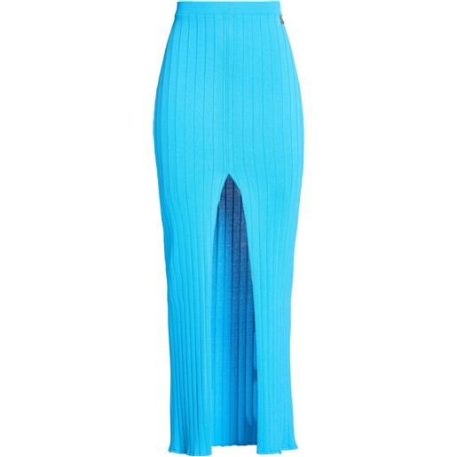 PATRIZIA PEPE - gonna lunga - azzurro