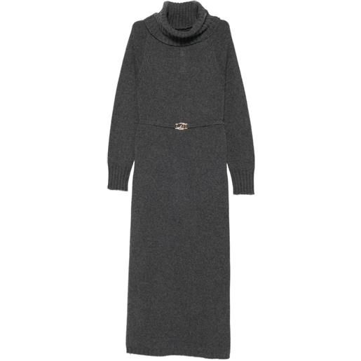 TWINSET abito lungo - grigio
