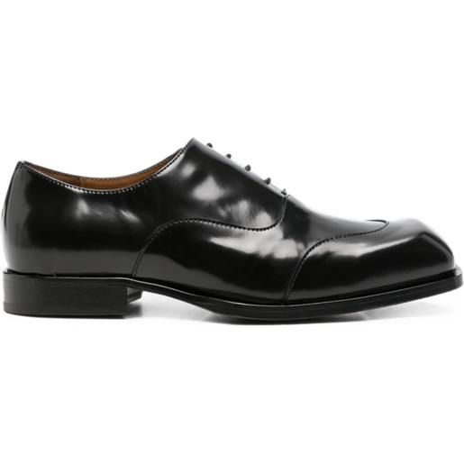 EGONlab. oxford in pelle - nero