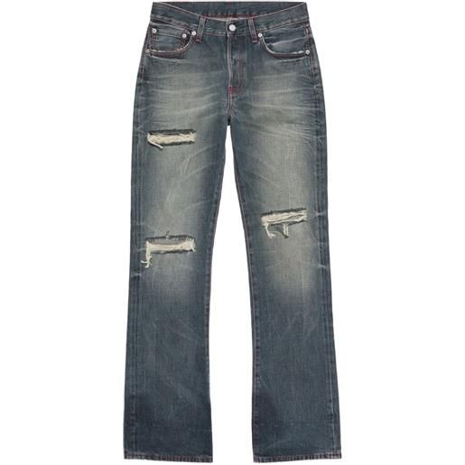 Acne Studios re-edition worn jeans - 2009f - blu