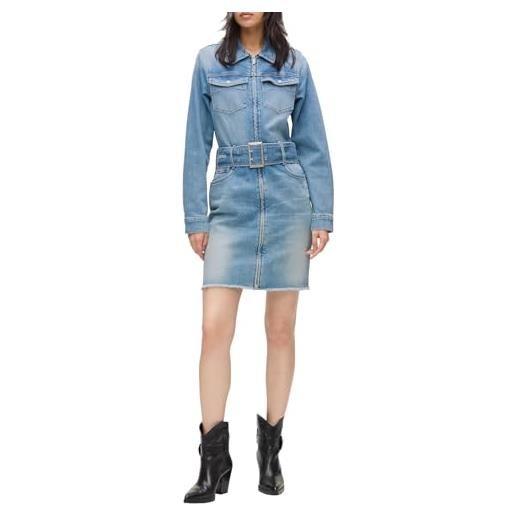 KARL LAGERFELD JEANS donne belted denim dress