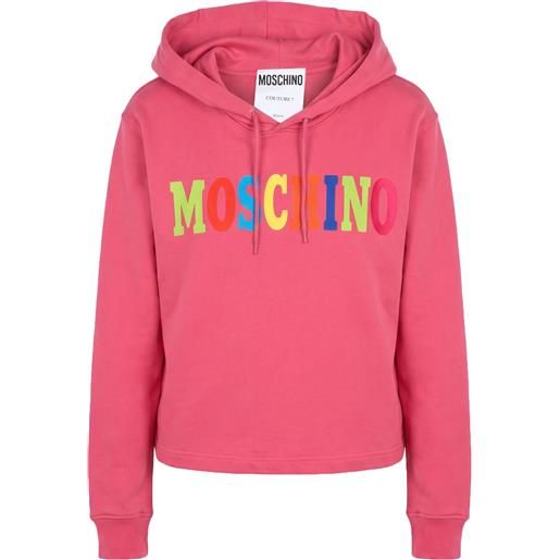 MOSCHINO - felpa - rosa