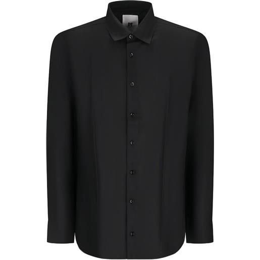 PT Torino camicia a maniche lunghe - nero