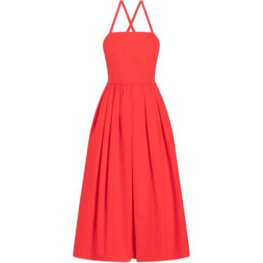 Dolce & Gabbana abito corto in cotone - arancione