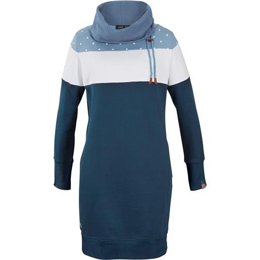 bonprix abito in felpa in puro cotone biologico-blu