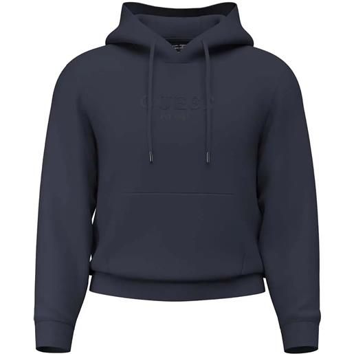 GUESS APPAREL felpa uomo - GUESS APPAREL blu - m6bq36 k6161