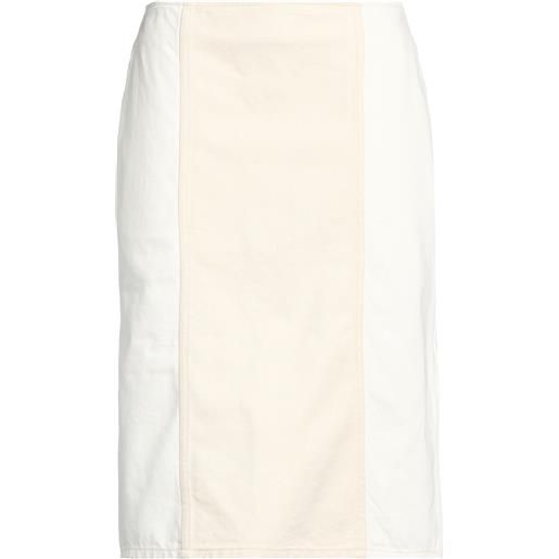 JW ANDERSON - gonna jeans - panna