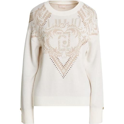 LIU -JO - pullover - bianco