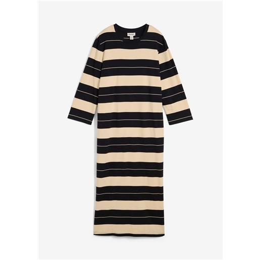 bonprix abito in maglina di puro cotone-nero