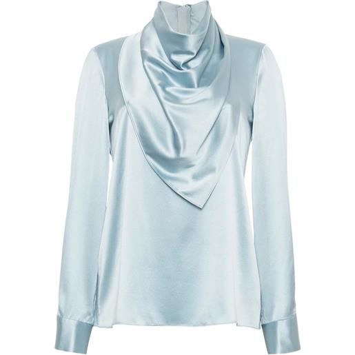 Adam Lippes blusa con drappeggio