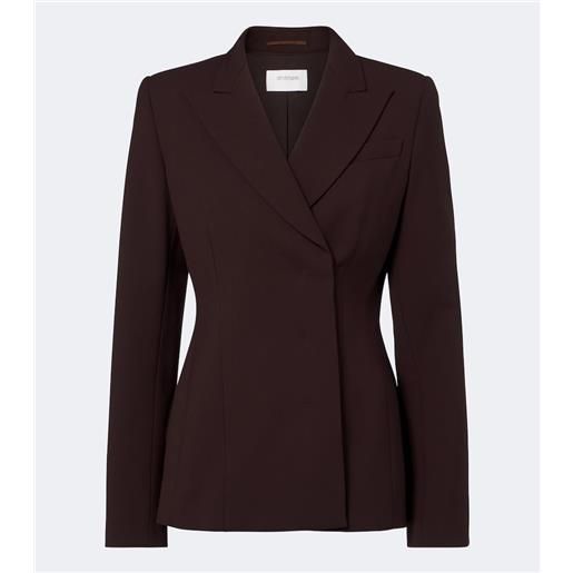 Sportmax blazer doppiopetto in misto lana