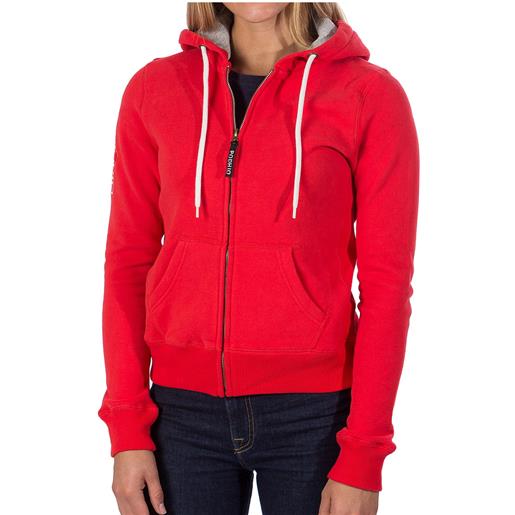 PODHIO felpa authentic 360 donna con zip e cappuccio
