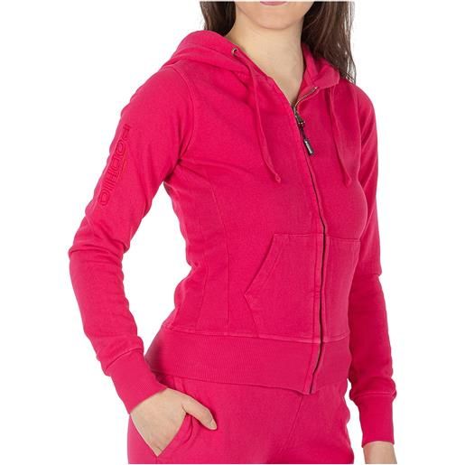 PODHIO felpa full zip light 280 "terra" donna