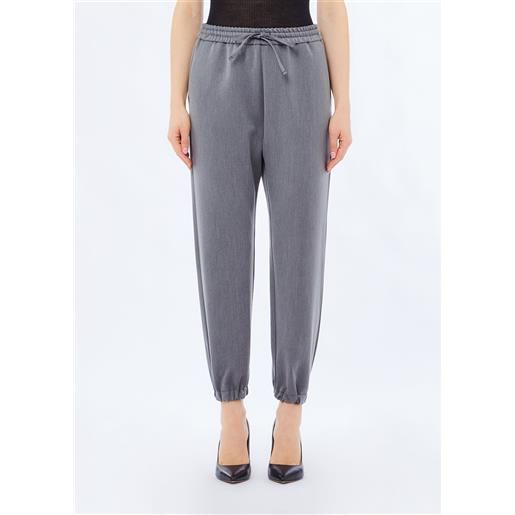 Liu jo pantaloni joggings, nero