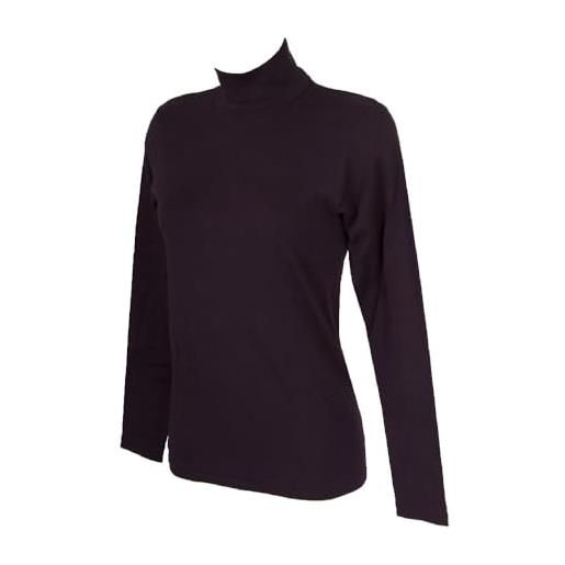 RAGNO lupetto mezzo collo donna maglia manica lunga caldo cotone articolo 07452k