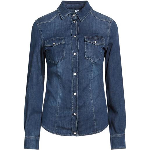 LIU -JO - camicia di jeans - blu