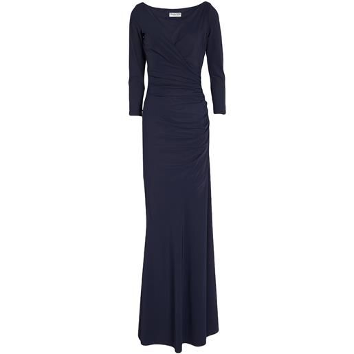 CHIARA BONI LA PETITE ROBE - vestito a portafoglio - blu notte