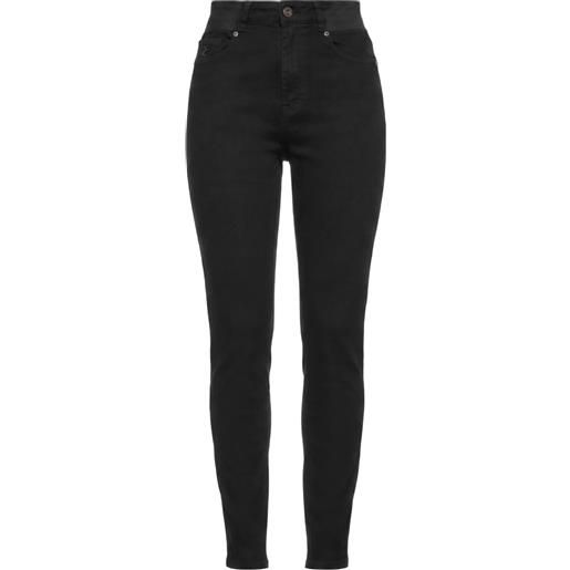 AVANTGAR DENIM by EUROPEAN CULTURE - pantalone - nero