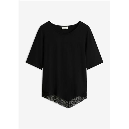 bonprix maglia in viscosa morbida-nero