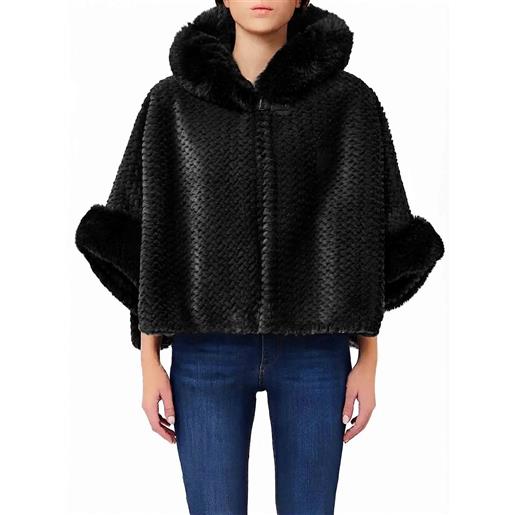 LIU-JO poncho donna - LIU-JO nero - 2f6051t0300