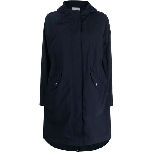 Woolrich parka summer con cappuccio - blu