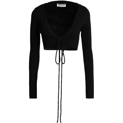 CHIARA BONI LA PETITE ROBE - coprispalle - nero