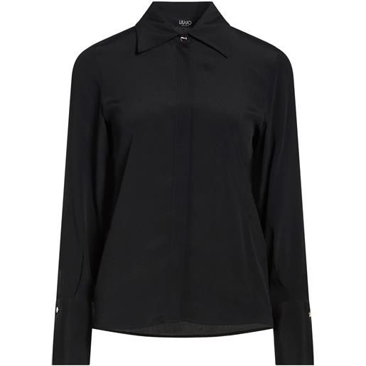 LIU -JO - camicie e bluse tinta unita - nero