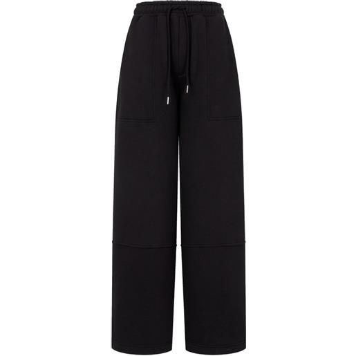 TOMBOY pantaloni sportivi foderati in pile - nero