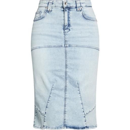 PATRIZIA PEPE - gonna jeans - blu