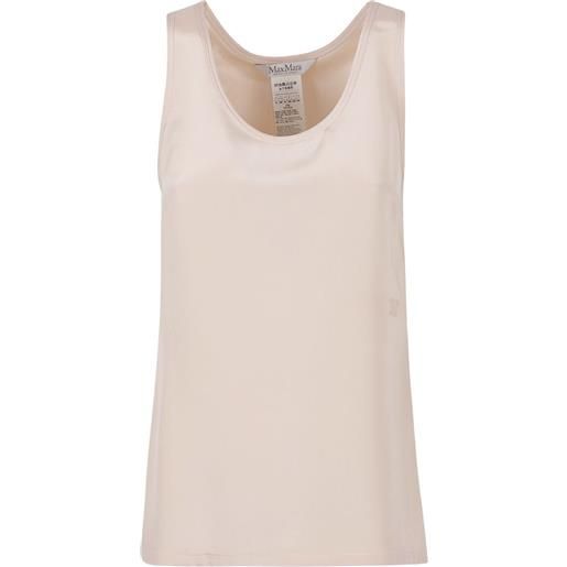 Max Mara canotta in seta - rosa