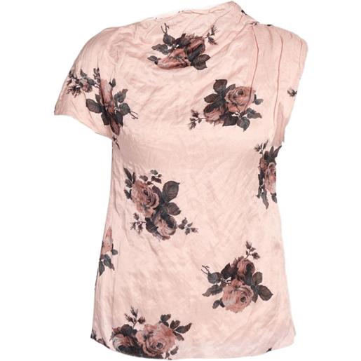 ERDEM blusa a fiori - rosa