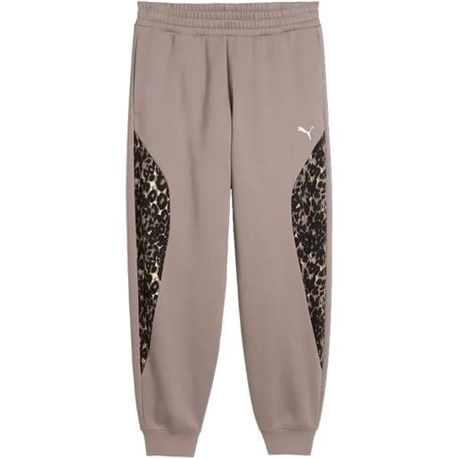 PUMA pantaloni PUMA animal da donna