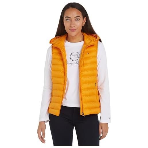 Tommy Hilfiger gilet donna padded global stripe gilet imbottito