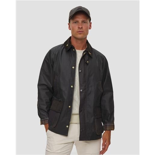 Barbour giacca da uomo Barbour icons patch bedale wax jacket