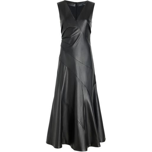 Proenza Schouler abito kenza in nappa - nero