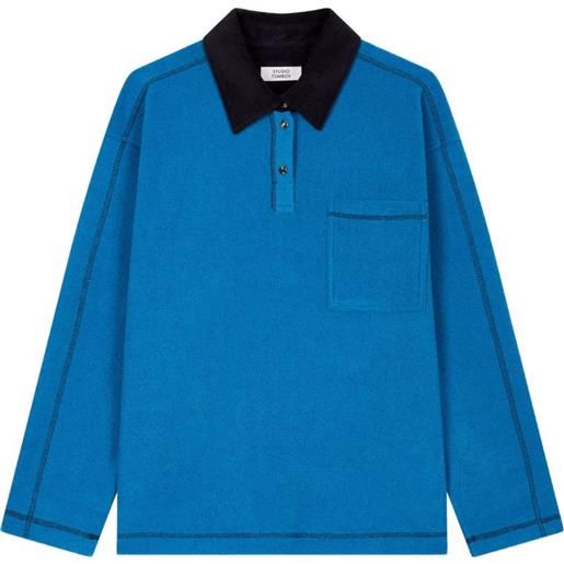 TOMBOY polo a maniche lunghe - blu