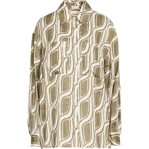 LIU -JO - camicia - verde militare