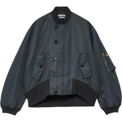JW Anderson bomber con bottoni - grigio