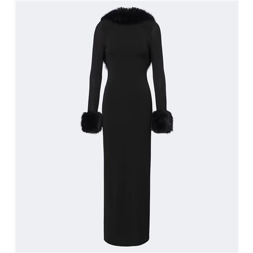 Nina Ricci abito lungo in jersey