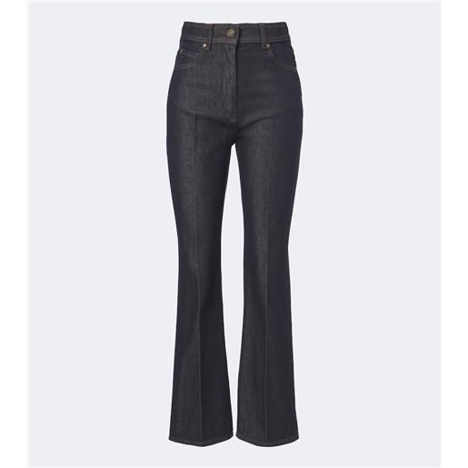 Max Mara jeans flared a vita alta