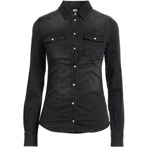 LIU -JO - camicia di jeans - nero