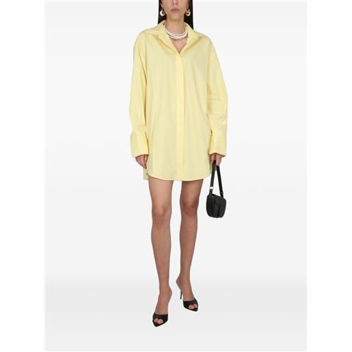 Patou chemisier oversize - giallo