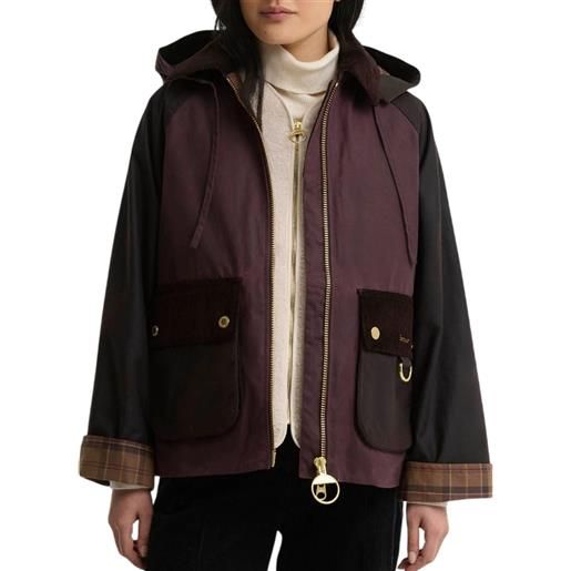 BARBOUR giubbino carville wax - lwx1578 - rustic
